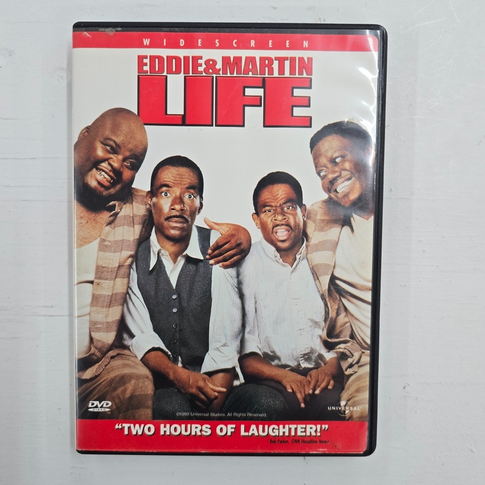 Life (DVD, 1999) Eddie Murphy Martin Lawrence Wide Screen Comedy